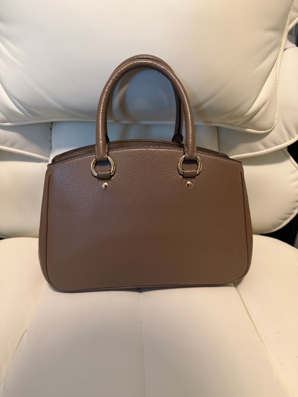 Coach Small Savannah in Dark Stone - Picture 2 of 8